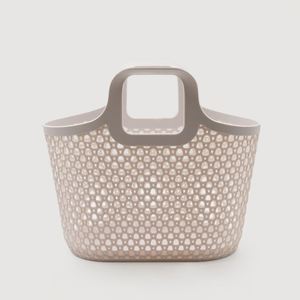 Wholesale <b>Plastic</b> Durable PP Hollow Storage <b>Basket</b> With Handle for Home Use - Product Image 6