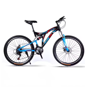 Bicicleta de Montaña <span class=keywords><strong>MTB</strong></span> de 21 y 24 Velocidades, Bicicletas de Montaña de 24 y 26 Pulgadas con Suspensión Completa, Bicicleta BMX de Carretera y Ciudad, Bicicleta de Montaña con Suspensión Completa - Product Image 3
