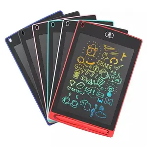 Tablet Menulis Gambar Elektronik Pendidikan Papan Tulis Digital LCD Papan Pintar 8.5 Inci Anak-anak Tablet Menulis Doodle Set Hadiah untuk Anak-anak