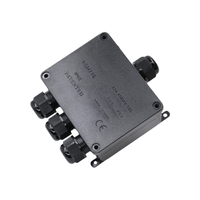 Boîte de jonction pour connecteur de câble étanche extérieur 3 4 5 6 7 voies FSH716 Boîtier étanche Boxfang IP68 avec connecteur de presse-étoupe