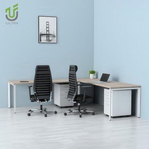 Iultra lớn l-hình dạng văn phòng mô-đun Tủ bền thiết kế hiện đại rộng rãi bàn làm việc với phòng rộng rãi - Product Image 4