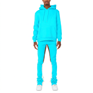 Wholesale Price Professional Design High Quality Windproof Winter <b>Pullover</b> Flared Tracksuit <b>Men</b> Customised Logo Printing - Product Image 4