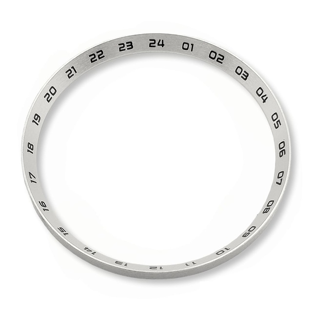 Quartz Automatic Watch Parts Stainless Steel Inner Bezel with Luminous Dial Ceramic Insert and Chapter Ring Watch Accessories