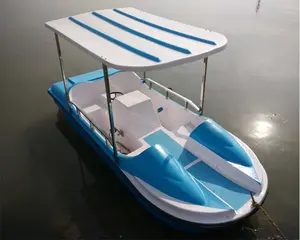 休闲旅游踏板船为游乐园脚踏船