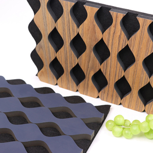 Panneau mural acoustique feutre panneau de <span class=keywords><strong>mousse</strong></span> home cinéma hexagone art sonic panneaux acoustiques avec fibre de verre légère - Product Image 6