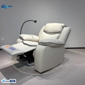 <span class=keywords><strong>Canapé</strong></span> inclinable moderne européen en cuir, <span class=keywords><strong>convertible</strong></span>, modulaire, multifonctionnel, réglable en hauteur, idéal pour appartement - Product Image 4