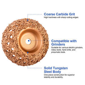타이어 수리 타이어 수리 도구 키트 워크샵 용 텅스텐 카바이드 원형 그라인딩 휠 - Product Image 3