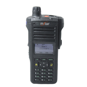 Radio numérique portable DMR professionnelle Apx1000 à signal puissant, longue portée, noire, pour extérieur - Product Image 1