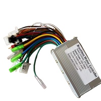 Contrôleur auto-apprenant à onde sinusoïdale 3 modes adapté aux vélos électriques 24V/36V/48V 350W 15A et aux trottinettes à batterie lithium