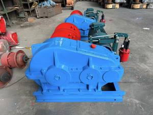 מנוף חשמלי JK5T בעל שני תופים, מהירות גבוהה, 5 טון, כבל פלדה כבד, להרמת סירות/מזחים - Product Image 3