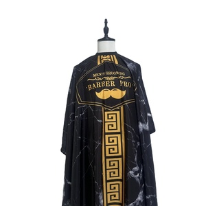 Capa de Corte de Pelo de Poliéster con Logotipo Personalizado de Nuevo <span class=keywords><strong>Diseño</strong></span> <span class=keywords><strong>para</strong></span> Peluquero - Product Image 5