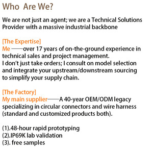 Kabel Konektor Bundar M16: 3/4/5/6/7/8/12 Kutub Versi Lurus dan Sudut, dengan Sambungan Berulir, IP40 IP67 - Product Image 6