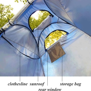 Tente de camping portable de grande taille, imperméable, anti-UV, épaisse, pliable instantanément, vente en gros, tente de toilette/douche pour l'extérieur - Product Image 6