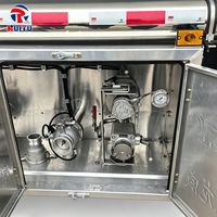 Camion-citerne Sinotruk HOWO pour le ravitaillement en carburant aérien, avec réservoir en aluminium et distributeur de carburant pour avions