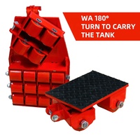 Carretilla de Transporte de Carga Industrial para Movimiento de Maquinaria Pesada, Construcción, Plataforma Rodante, Tanque, Vehículo, Aplicación de Almacenamiento