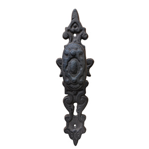 <span class=keywords><strong>Poignée</strong></span> de <span class=keywords><strong>porte</strong></span> en fonte Antique, 1 pièce, 5 pouces, poignées de grange coulissantes pour ménage - Product Image 5
