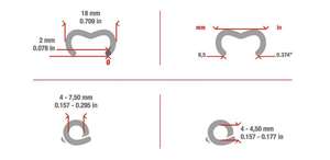 M18 M20 anneaux <span class=keywords><strong>de</strong></span> cochon M galvanisé <span class=keywords><strong>agrafes</strong></span> pour oiseau poulet maille Cage fil clôture - Product Image 6