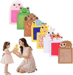 Animaux Autistes Sensory Textured Tactile Exploration Feel Touch Games Cloth Educational Toys Felt Sensory Mat for Children - Product Image 6