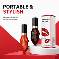 En stock, 4 couleurs, rouge à lèvres hydratant longue tenue, prix de gros, approvisionnement en vrac, OEM ODM, maquillage professionnel pour les lèvres, rouge à lèvres liquide