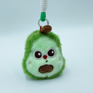 Mini peluche fruitée douce et agréable pour la peau avec rembourrage en coton PP, porte-clés fruits assortis, emballage <span class=keywords><strong>cadeau</strong></span> personnalisé pour la vente en gros aux centres commerciaux - Product Image 2