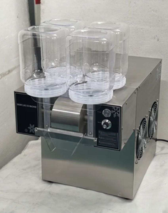 Machine à glace pilée commerciale quatre saveurs, haute productivité, état neuf, idéale pour la préparation de glace pilée aux fruits et de glace à l'eau. - Product Image 3