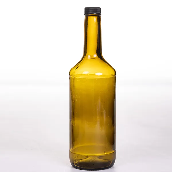 25.4oz&32oz 1000ml 1L Antique Green Bar Mix 28-400 Continuous Thread Glass Bottle for Olive Oil Vinegar