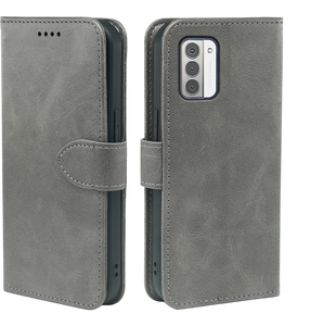 Couverture de téléphone à rabat en cuir d'affaires pour <span class=keywords><strong>Nokia</strong></span> C32 C02 C12 C21 C100 support antichoc portefeuille housse de téléphone pour <span class=keywords><strong>Nokia</strong></span> <span class=keywords><strong>G60</strong></span> <span class=keywords><strong>5G</strong></span> - Product Image 1