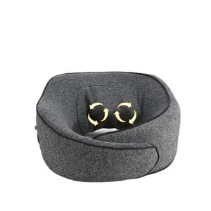 Almohada de masaje Fx en forma de U, masajeador de cuello gris oscuro de 26x26 con calefacción, recargable por USB para uso en el hogar y el coche - Product Image 3