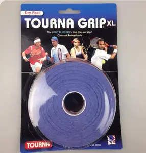 Tourna Grip Original XL Overgrip 10 Grip Carrete Dry Feel Azul