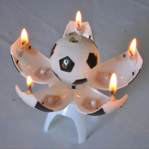 Innovativa sorpresa piccolo calcio apre una torta <span class=keywords><strong>di</strong></span> calcio decorata con candele <span class=keywords><strong>di</strong></span> <span class=keywords><strong>buon</strong></span> <span class=keywords><strong>compleanno</strong></span> - Product Image 3