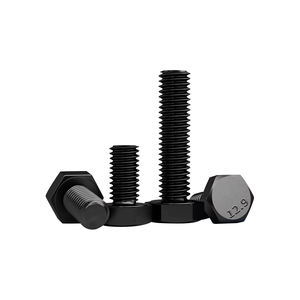 Fabricación precio al por mayor grado 8,8 DIN931 DIN933 métrico galvanizado personalizado rosca completa cabeza hexagonal Acero inoxidable perno hexagonal - Product Image 1