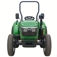 Traktor Diesel Kompak untuk Kebun, Mesin CE, Peralatan Pertanian Fungsional, Mini 25HP 30HP 35HP 40HP 45HP 50HP untuk Pertanian