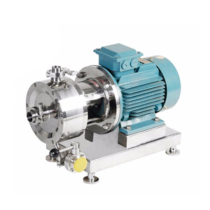 Pompe émulsifiante à cisaillement élevé, homogénéisateur mélangeur 3 étages stator-rotor pour liquides alimentaires, cosmétiques et chimiques - Product Image 1