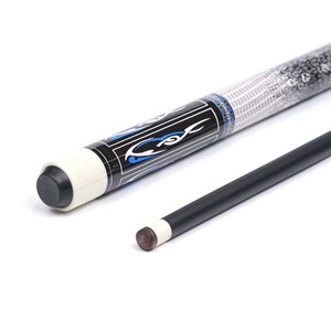 Taco de billar profesional <span class=keywords><strong>Predator</strong></span> con logo, flecha de fibra de carbono de 147 cm, unión central dividida 1/2, para pool, billar de nueve bolas, billar chino de ocho bolas y Big Head - Product Image 2