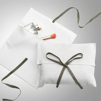 Sacs à poussière en coton sergé personnalisés en gros, pochette à rabat écologique, sacs à poussière pour sacs à main, emballage de vêtements de luxe