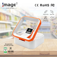 Caja de Pago Móvil T680, Lector de Códigos de Barras 2D, Escáner de Códigos QR USB para Ali Wechat Pay