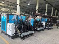 Compresseur d'air industriel personnalisable à vis, refroidi par air, pour usine de soufflage de plastique PET, 30 bars