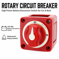 Interrupteur de déconnexion de batterie 6006 à 6011, interrupteur rotatif d'isolement pour couper l'alimentation, pour voiture, camping-car, bateau, yacht, modification marine