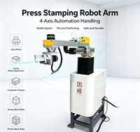 Robot de Estampado de Alta Precisión con Manipulador de Cuatro Ejes para la Producción de Placas Traseras de TV y Chasis de Computadora