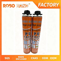 ROBO BOND 750ml Mousse polyuréthane PU expansée à usage général, monocomposant, économique, pour la construction