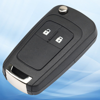 Coque de clé de voiture à distance MS 2 boutons pour Chevrolet cruze sonic mailbu impaia equinox camaro orlando clé de voiture vierge d'usine sans clé