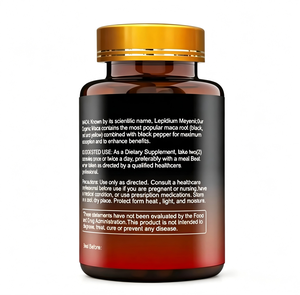 Cápsulas de Maca Gelatinizada Orgánica OEM, 60 Unidades, Raíz de Maca Peruana, Suplemento Antioxidante, Sin OMG, Vegano, Marca Privada - Product Image 3