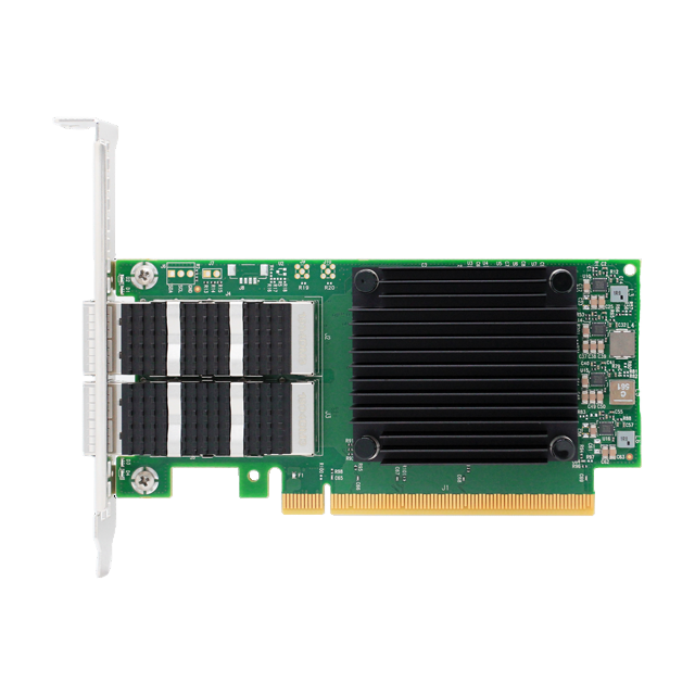 Mellanox MCX623106AC-CDAT Network Interface Card ConnectX-6 Dx 100GbE Dual Port QSFP56 PCIe 4.0 X16 Server RJ45 Wired Used