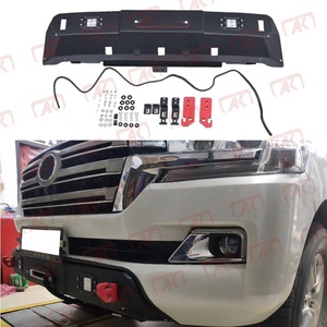 Parachoques delantero de acero Lc200 Facelift, barra de toro para Toyota Landcruiser lc200 2016 + - Product Image 2