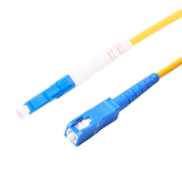 Câble de Fibre Optique Monomode DSEE LC-SC de Qualité Télécom, Flexible pour Intérieur, Câblage de Salle Informatique, 1m 3m, Cordon de Brassage Fibre Optique de Haute Qualité