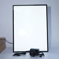 Papan Iklan Logam yang Dapat Disesuaikan Bingkai Poster Magnetik Bulat Cetak Sablon Perubahan Warna Logo OEM Bingkai Foto LCD 4K