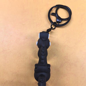 नए भाग्यशाली काले घोड़े की कीचेन कार्टून वर्षीय गुड़िया पीसी सामग्री चीनी बैग में बनाया गया है वर्ष के घोड़े के लिए आकर्षण रचनात्मक छोटे उपहार - Product Image 4