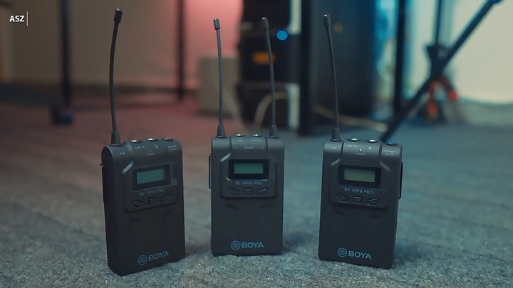 BOYA WM8 PRO K2 K3 K4 - Professional Wireless Mics for DSLR