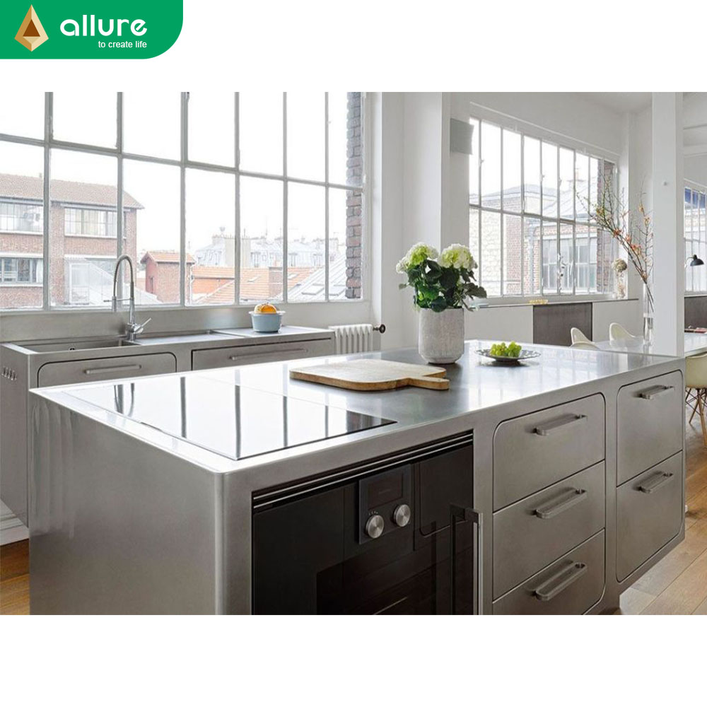 Allure Free Standing Ideas Cupboard Sets Full Trendy Design New Kitchen Stainless Steel Cabinet Innovations