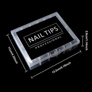 Molde Dual Reutilizable para Uñas <span class=keywords><strong>de</strong></span> Gel, Sin Soporte <span class=keywords><strong>de</strong></span> Papel, Transparente, 120 Unidades, Puntas <span class=keywords><strong>de</strong></span> Uñas <span class=keywords><strong>de</strong></span> Cristal para Extensión, Cobertura Completa, Económico - Product Image 3